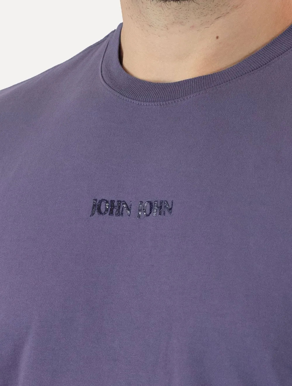 Camiseta John John Masculina Regular Clean Roxa