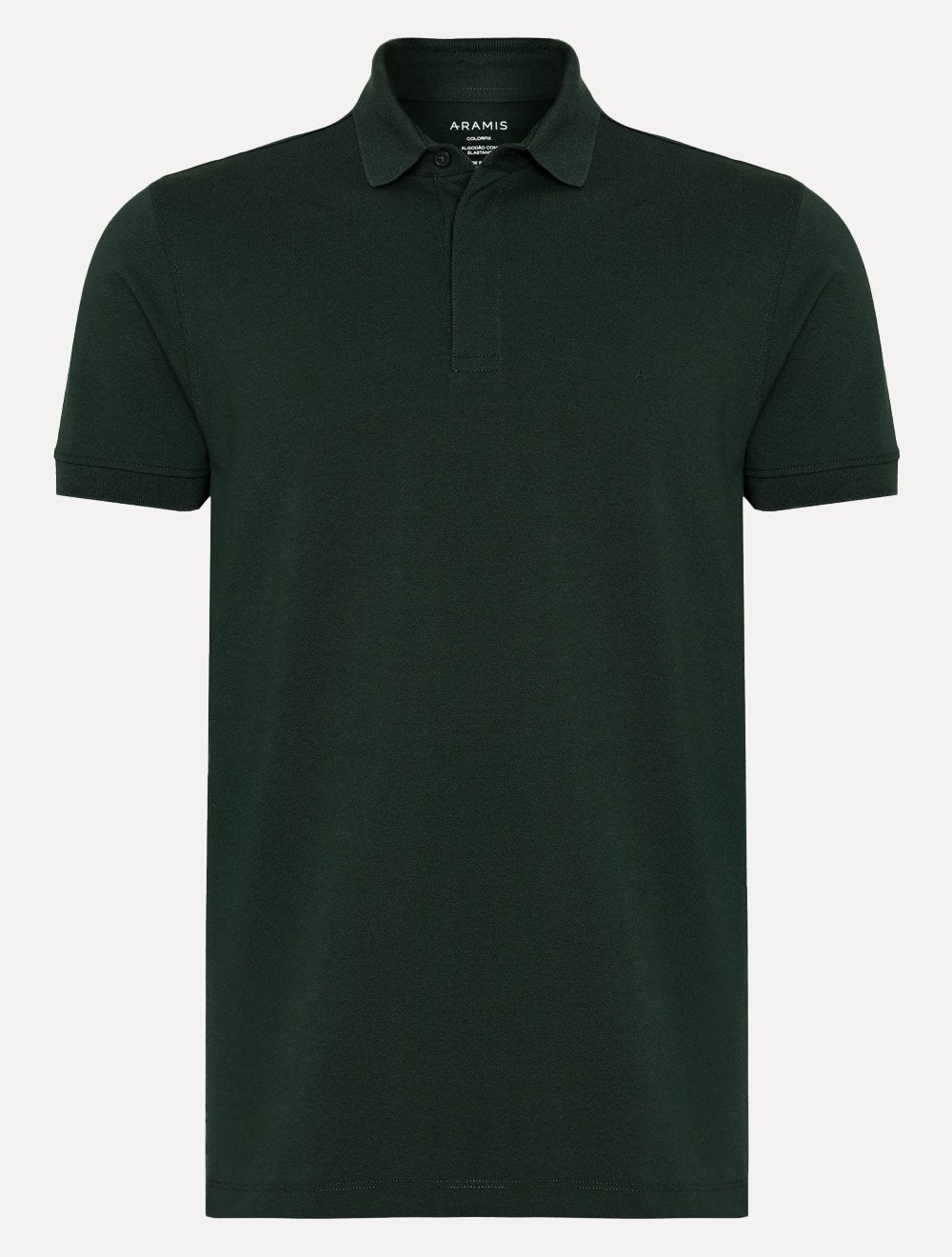 Polo Aramis Masculina Piquet Colorfix Mono Verde Militar