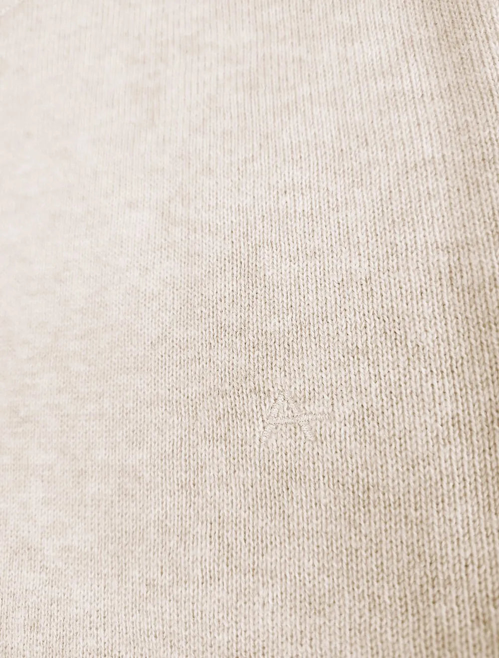 Suéter Aramis Masculino Tricot Crewneck Areia