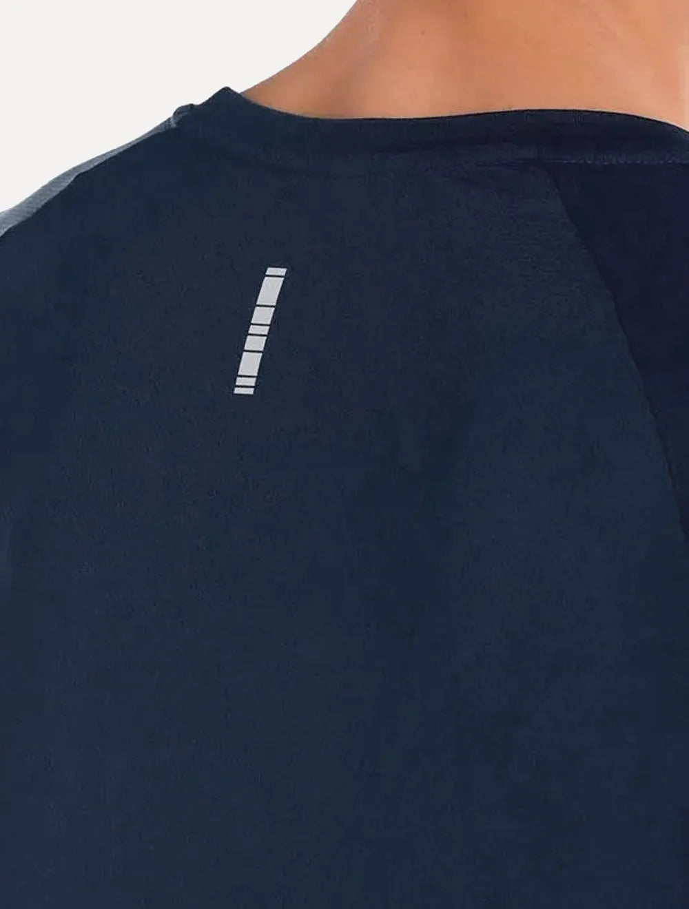 Camiseta Mash Masculina Raglan Microfibra Azul Marinho