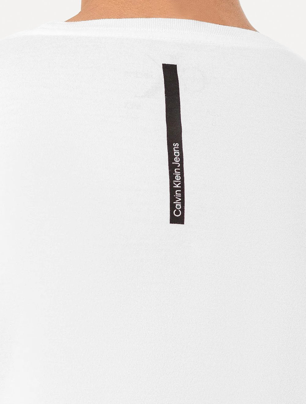 Camiseta Calvin Klein Jeans Masculina Self Expression Branca