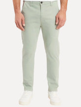 Calça Aramis Masculina Chino Sarja Classica Button Verde Claro