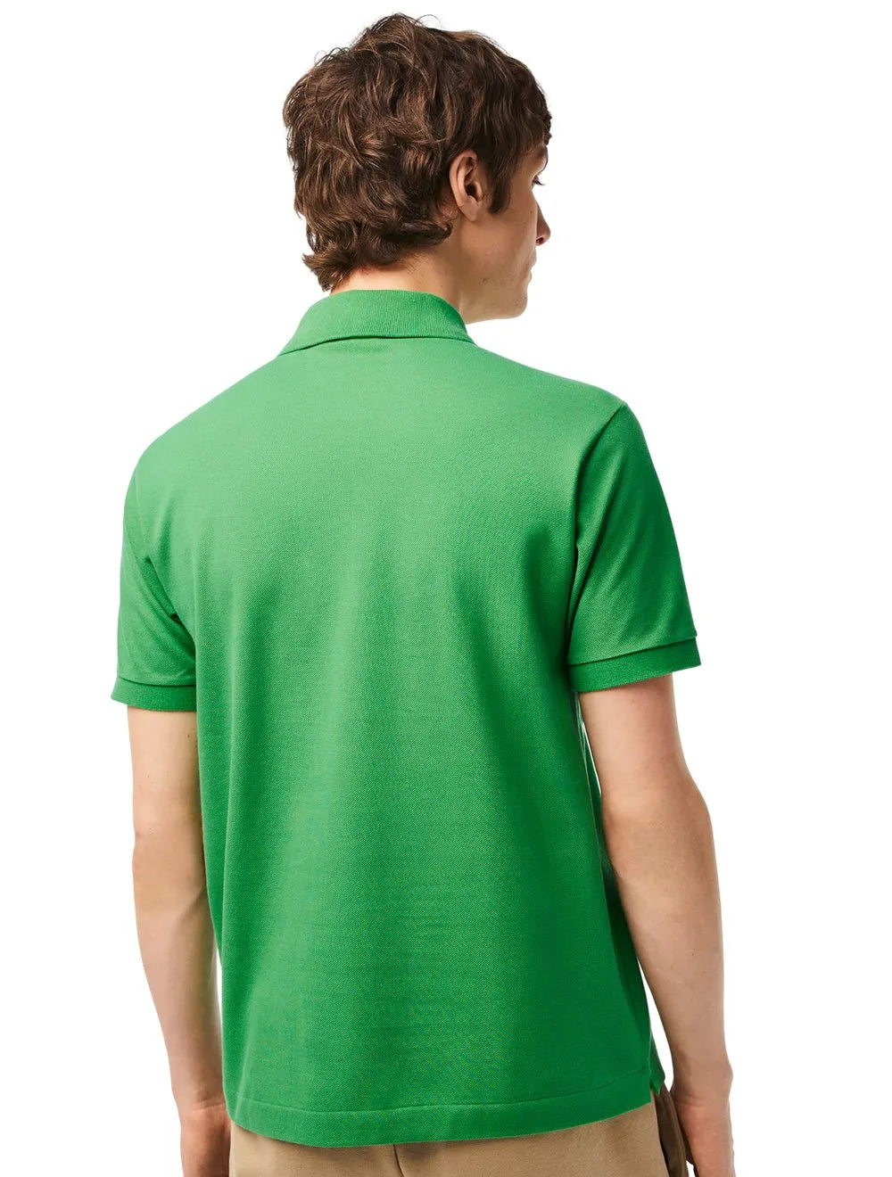 Polo Lacoste Masculina L.12.12 Verde Claro