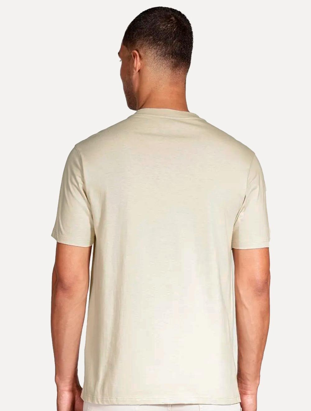 Camiseta Aramis Masculina Regular New College Areia