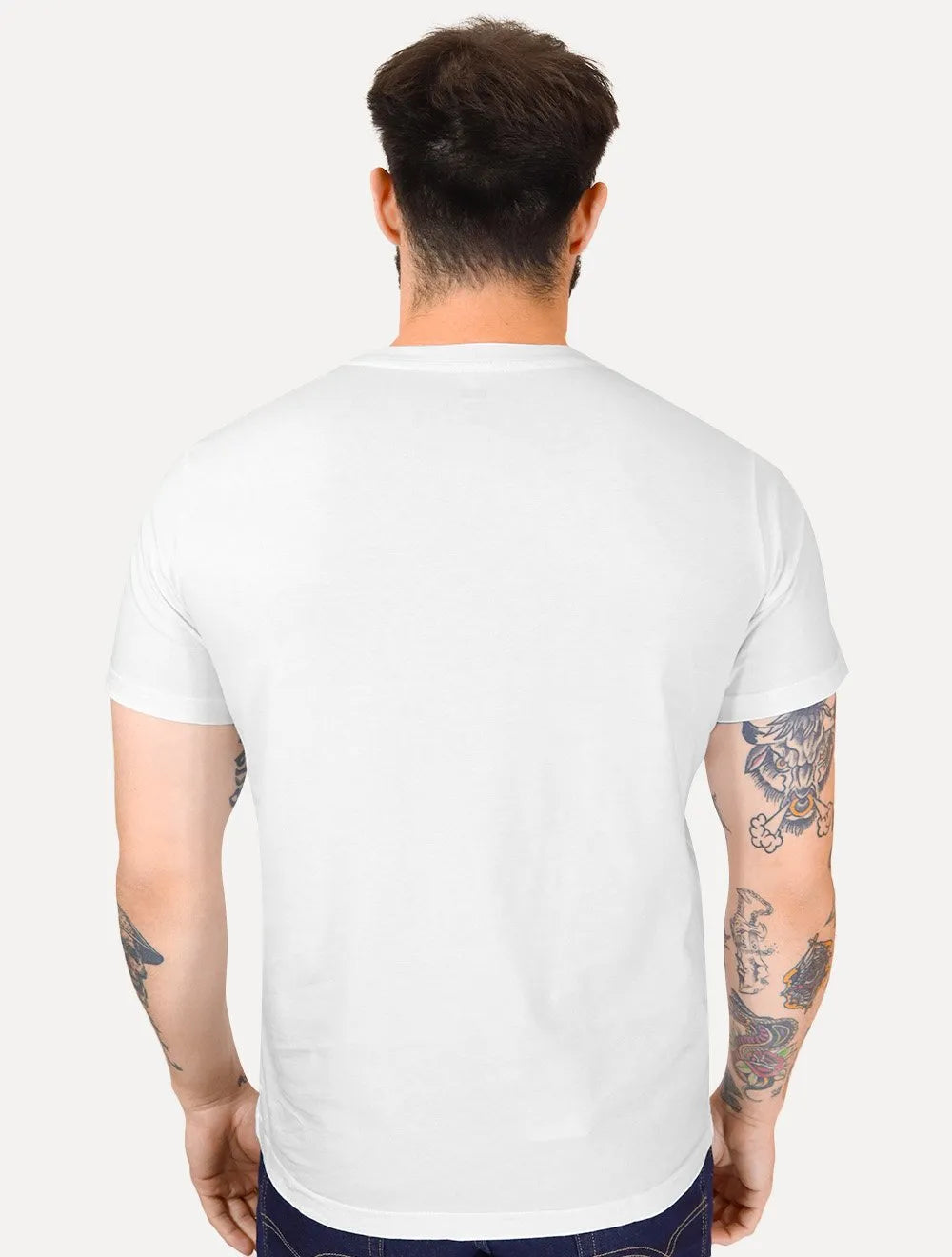 Camiseta Levis Masculina Relaxed Center Logo Branca