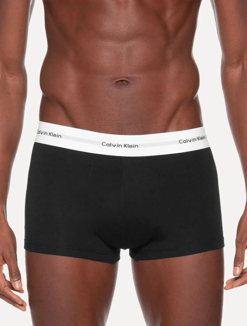 Cueca Calvin Klein Underwear Trunk Modal Modern Logo Preta 1UN