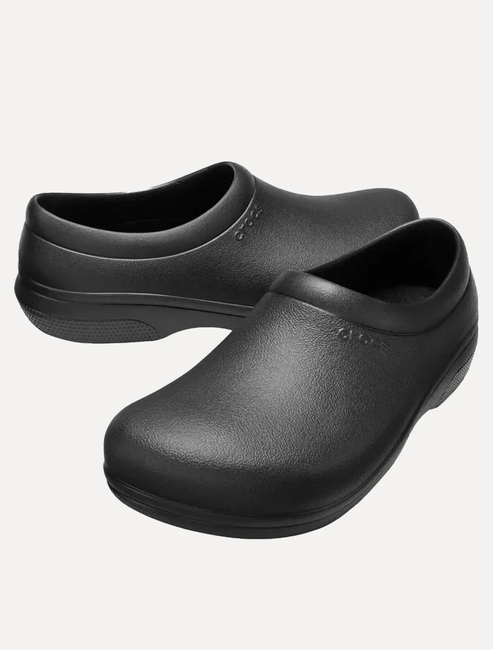 Sapato Crocs Masculino On The Clock Work Slipon Preto