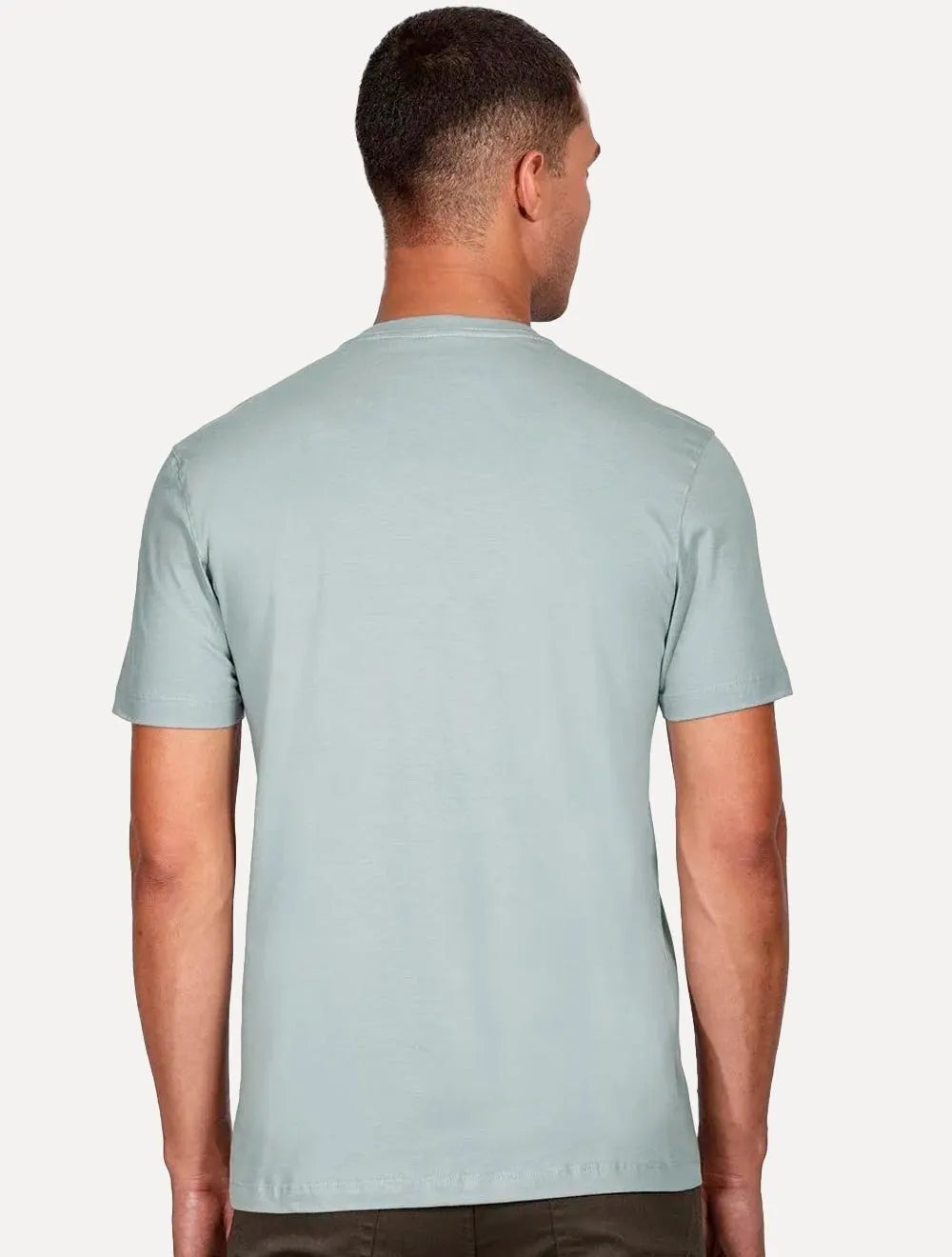 Camiseta Aramis Masculina Basic Lisa Cinza