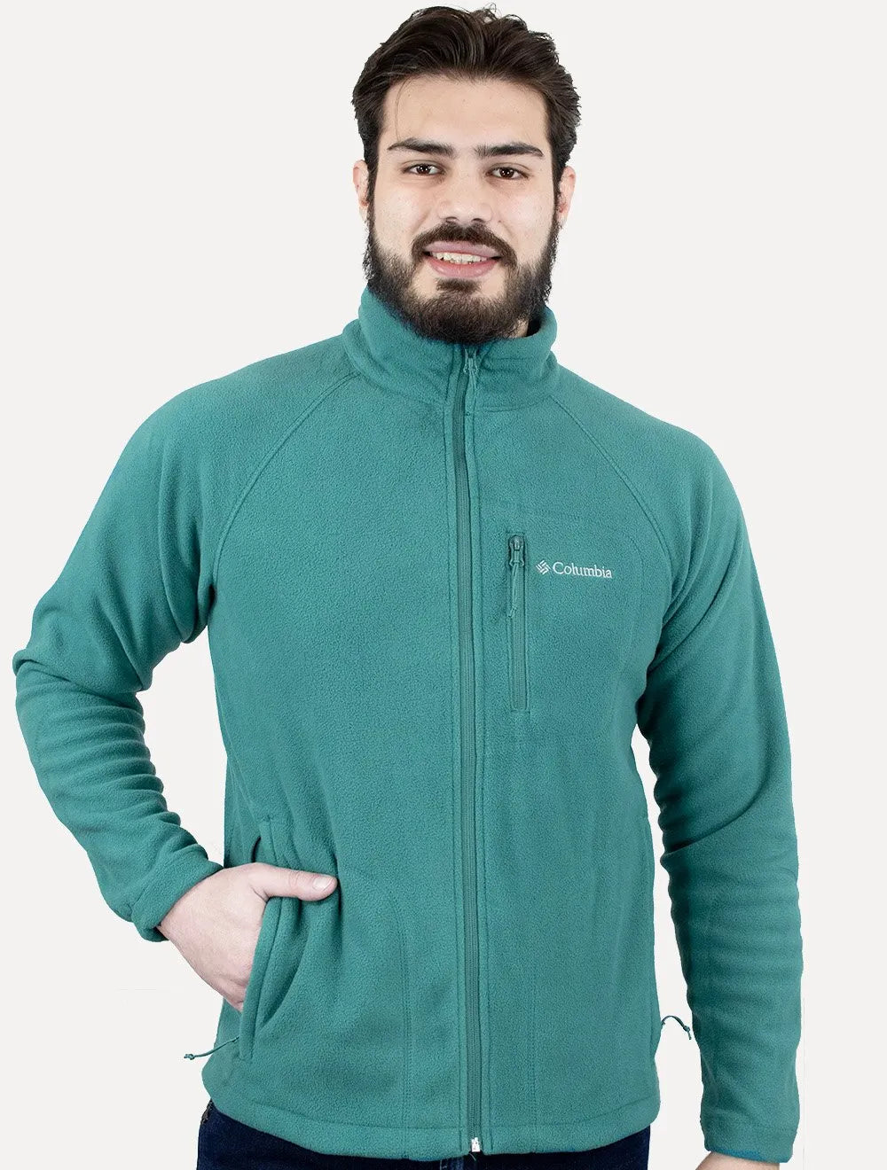 Jaqueta Columbia Fleece Fast Trek II Full Zip Verde