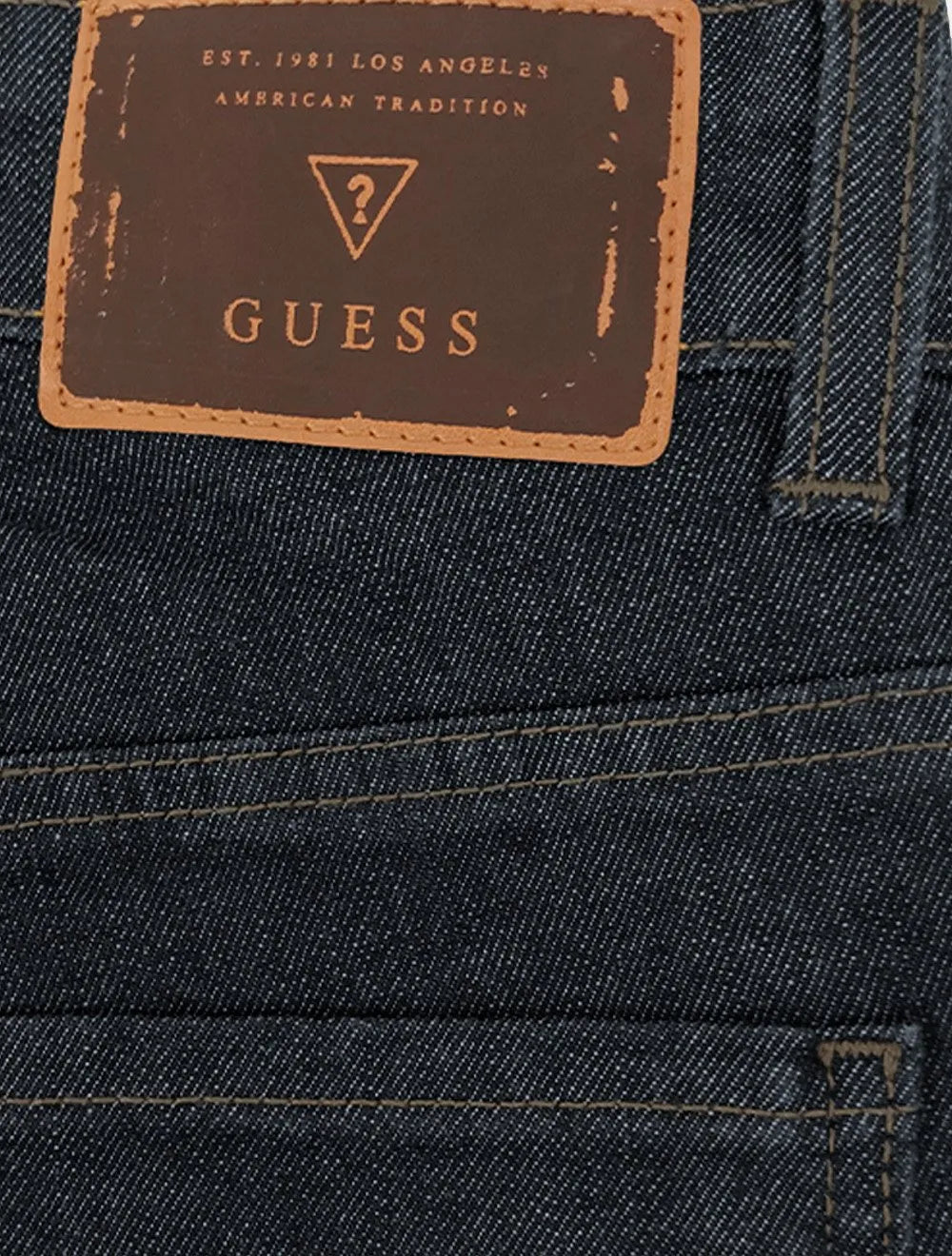 Calça Guess Jeans Masculina Skinny Azul Escuro