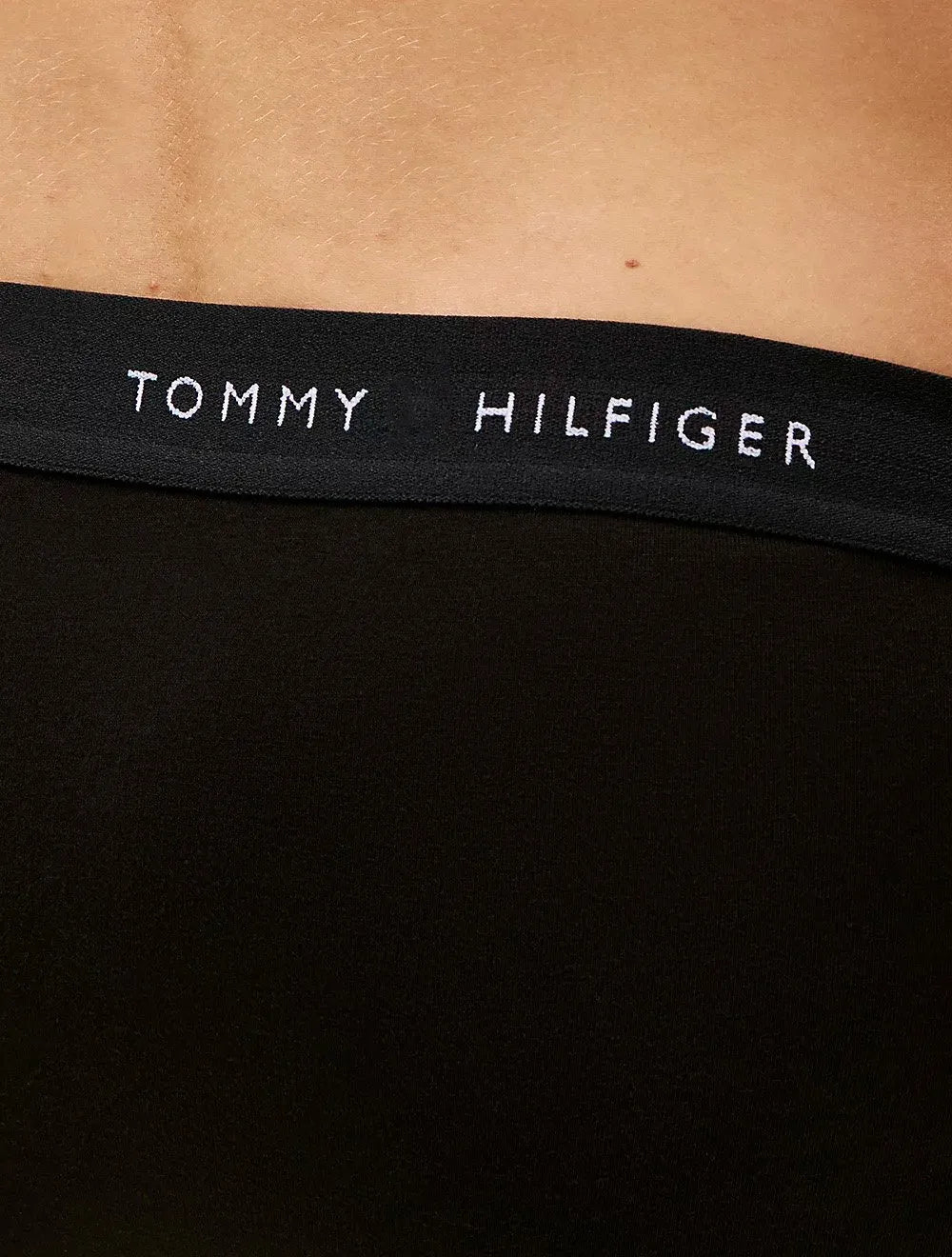 Cueca Tommy Hilfiger Cotton Classic Brief Preta/ Branca/ Cinza Pack 5UN
