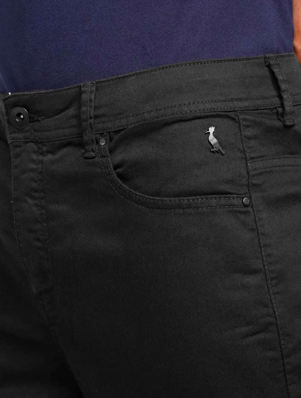 Bermuda Reserva Masculina Sarja Color Preta