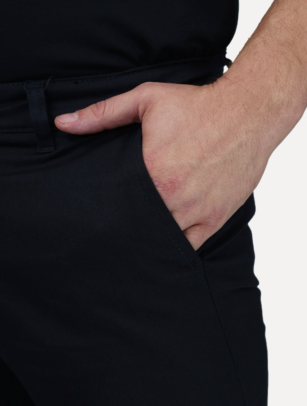 Calça Dixen Masculina Sarja Alfa Azul Marinho
