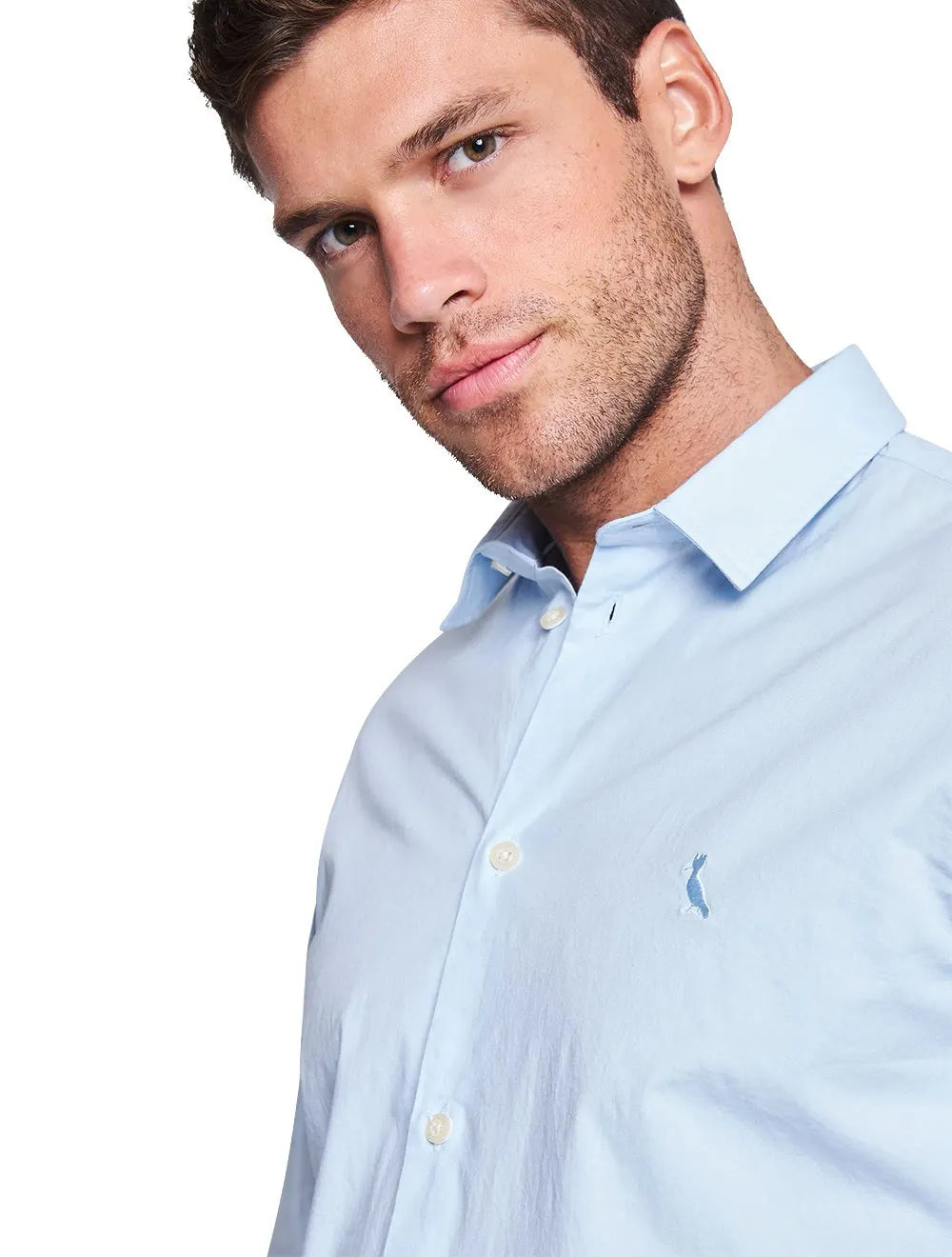 Camisa Reserva Masculina Nova Paraty Azul Celeste