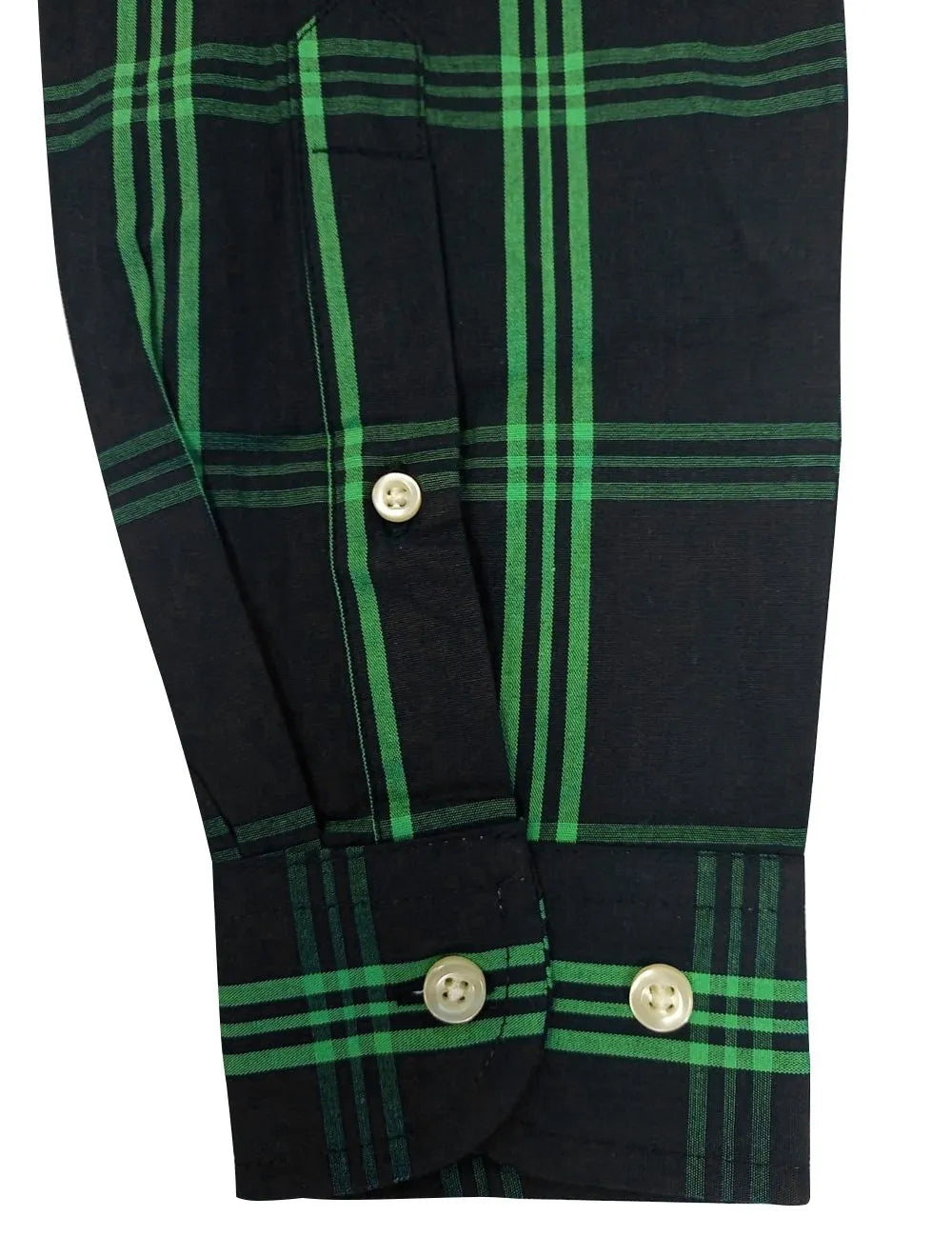 Camisa Ralph Lauren Masculina Custom Fit Xadrez London Plaid Green Preta