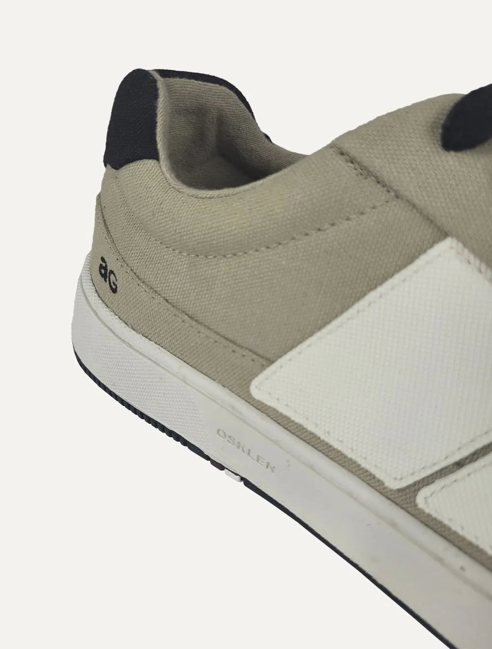 Tênis Osklen Masculino Lona Canvas AG Sneaker Cáqui