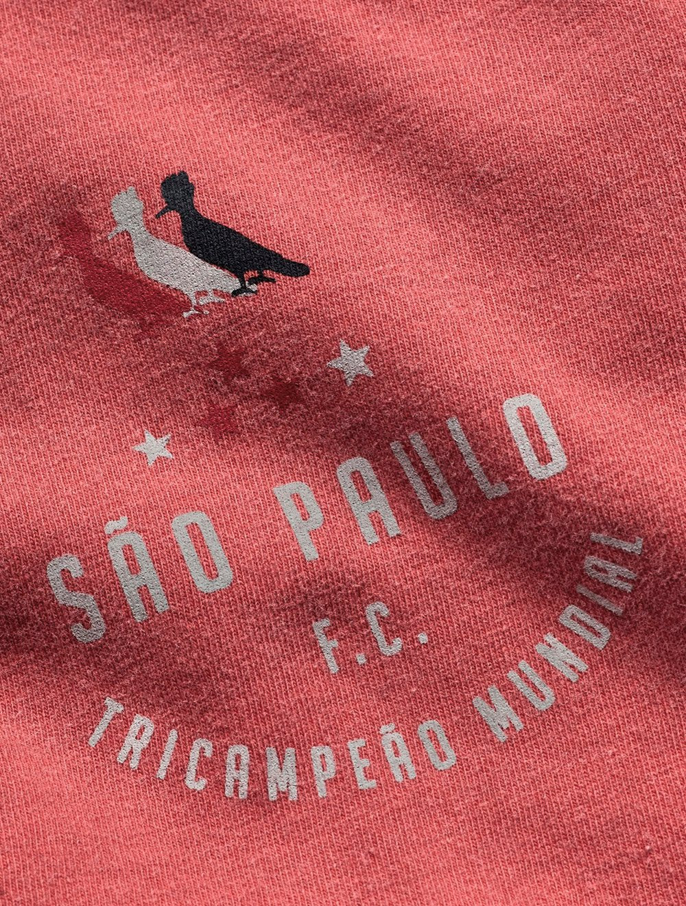 Camiseta Reserva Masculina São Paulo FC Chest Vermelha