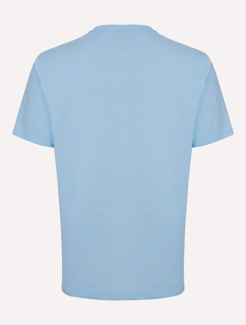 Camiseta Dudalina Masculina Micro Listras Azul Claro