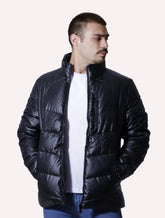 Jaqueta Victory Eagle Masculina Metallic Zip Preta