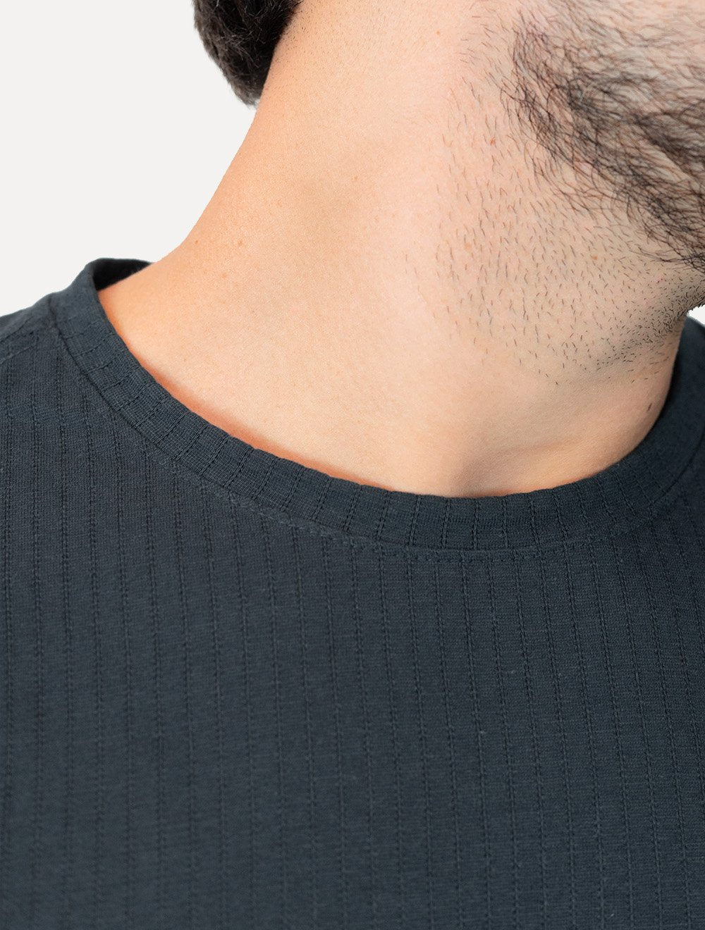 Camiseta Reserva Masculina Maquinetada Listrada Azul Marinho