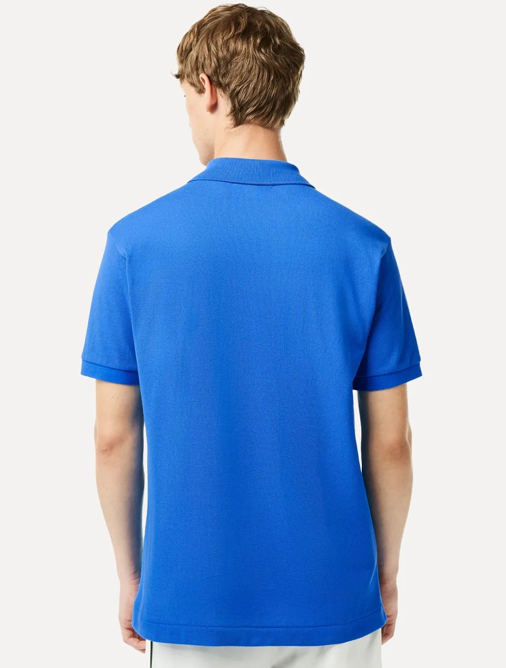 Polo Lacoste Masculina L.12.12 Azul Capri