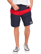 Bermuda Aeropostale Masculina Boardshorts Red Sash Original Vermelho/ Azul Marinho