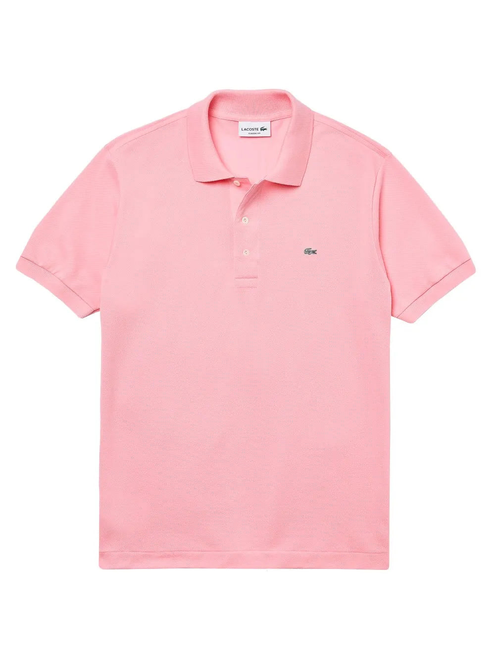 Polo Lacoste Masculina Piquet Slim Fit Stretch Rosa