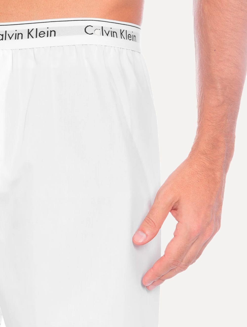 Cueca Calvin Klein Samba Canção Tricoline Branca
