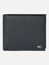 Carteira Tommy Hilfiger Masculina The Flag Mini CC Azul Marinho