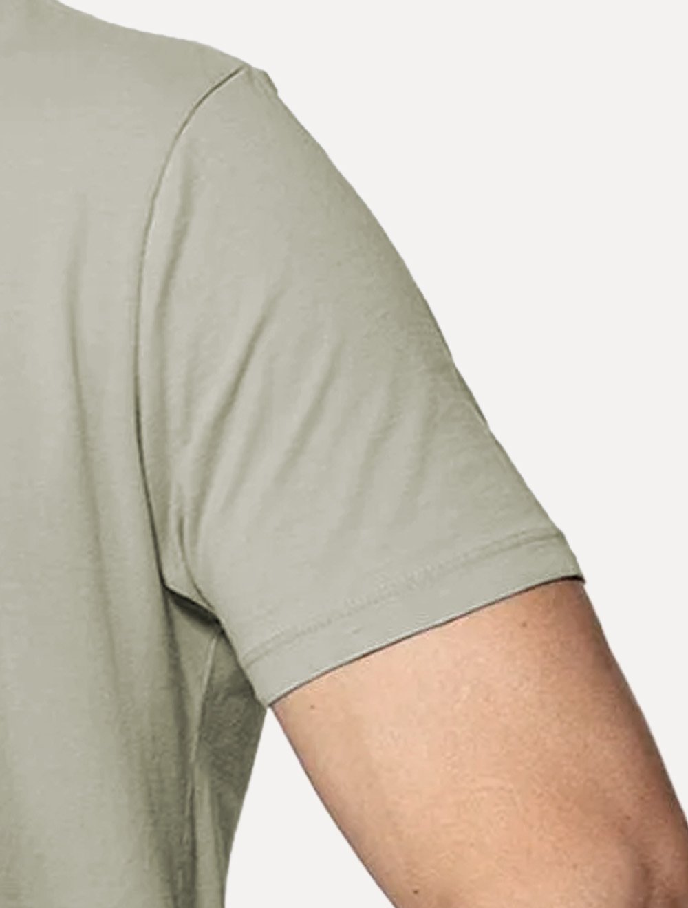 Camiseta Guess Masculina Mini Logo Print Verde Claro