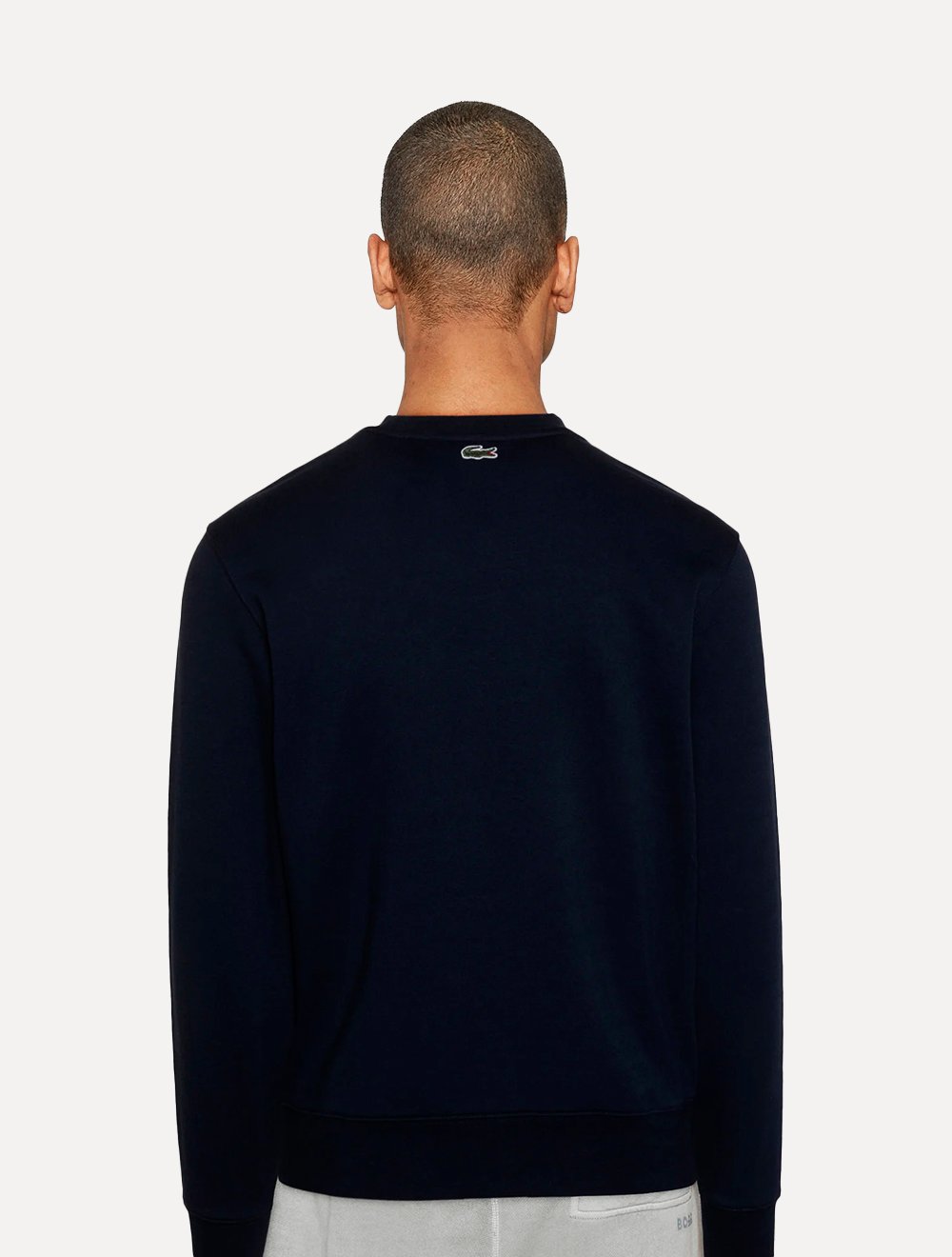 Moletom Lacoste Masculino Cotton Fleece Branded Jogger Azul Marinho