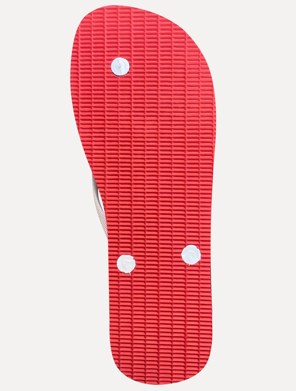 Chinelo Tommy Hilfiger Silk Flag Logo Beach Rubber Vermelho