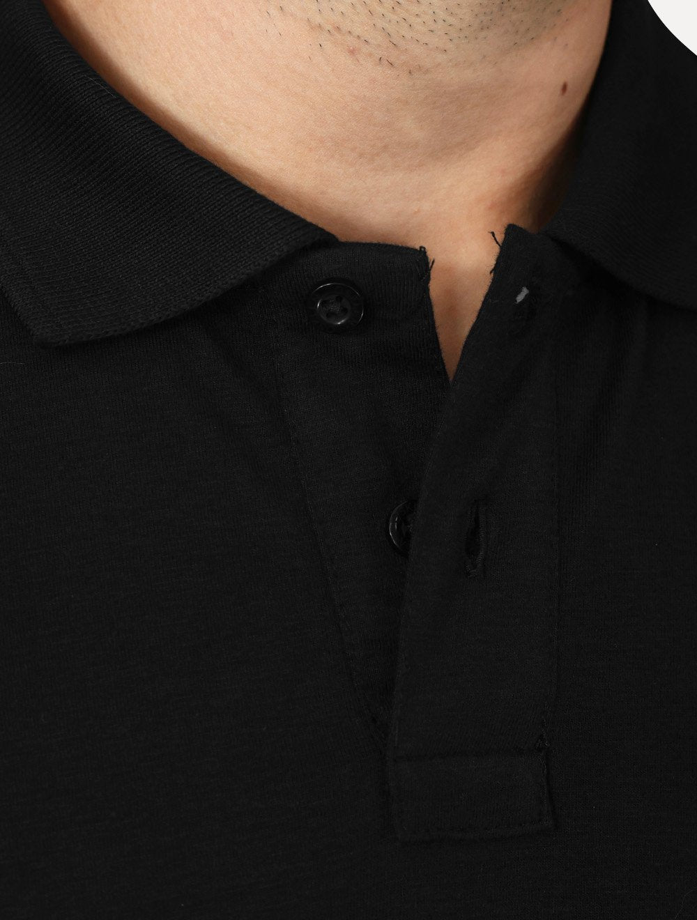 Polo Osklen Masculina Comfort Tridente Pure Touch Mono Logo Preto