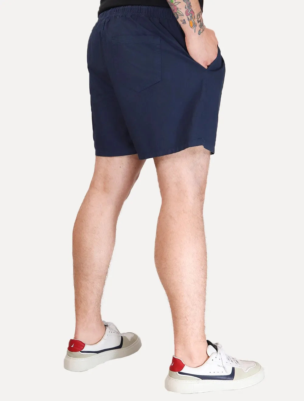 Short Calvin Klein Jeans Sarja Masculino Color Elastic Azul Marinho
