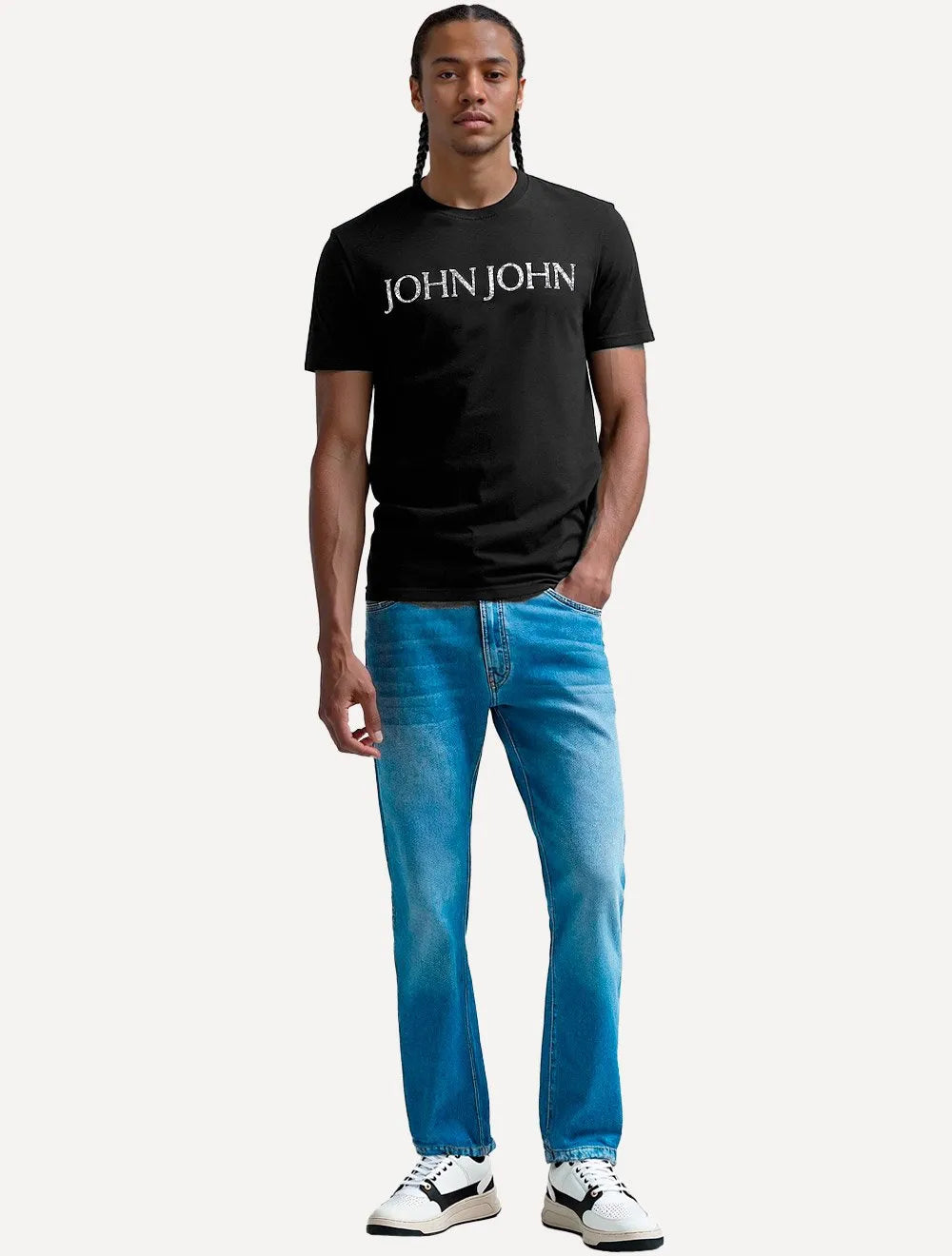 Camiseta John John Masculina Regular Fit Special Bright Preto