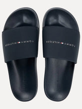Chinelo Tommy Hilfiger Core Pool Slide Azul Marinho