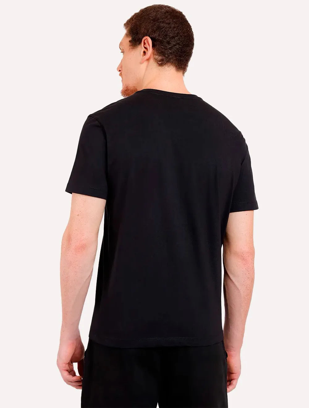 Camiseta Aramis Masculina Basic Lisa Preta