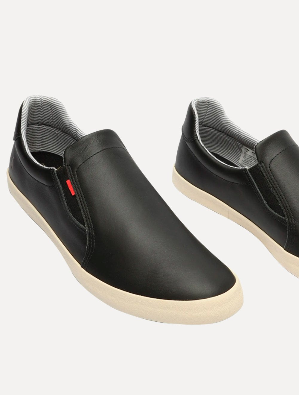 Tênis Reserva Masculino Slip On Lapa Couro Preto