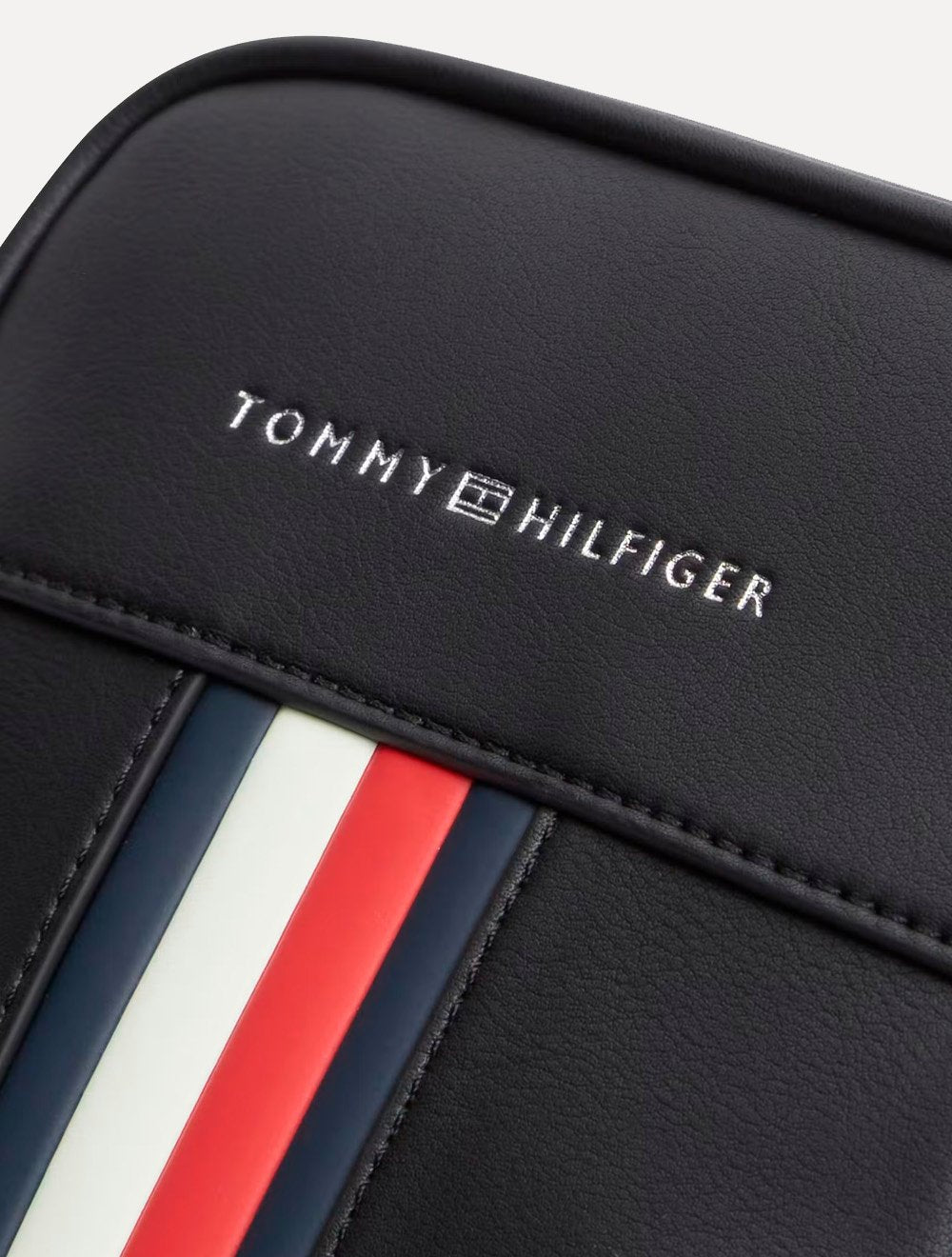 Bolsa Bag Tommy Hilfiger Masculina TH Metro Mini Reporter Preta