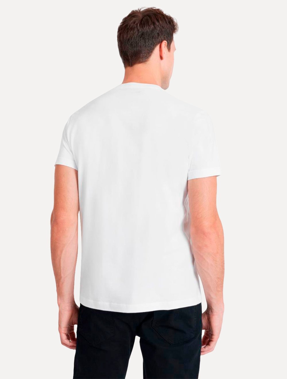 Camiseta Aramis Masculina Estampa Pilares Branca