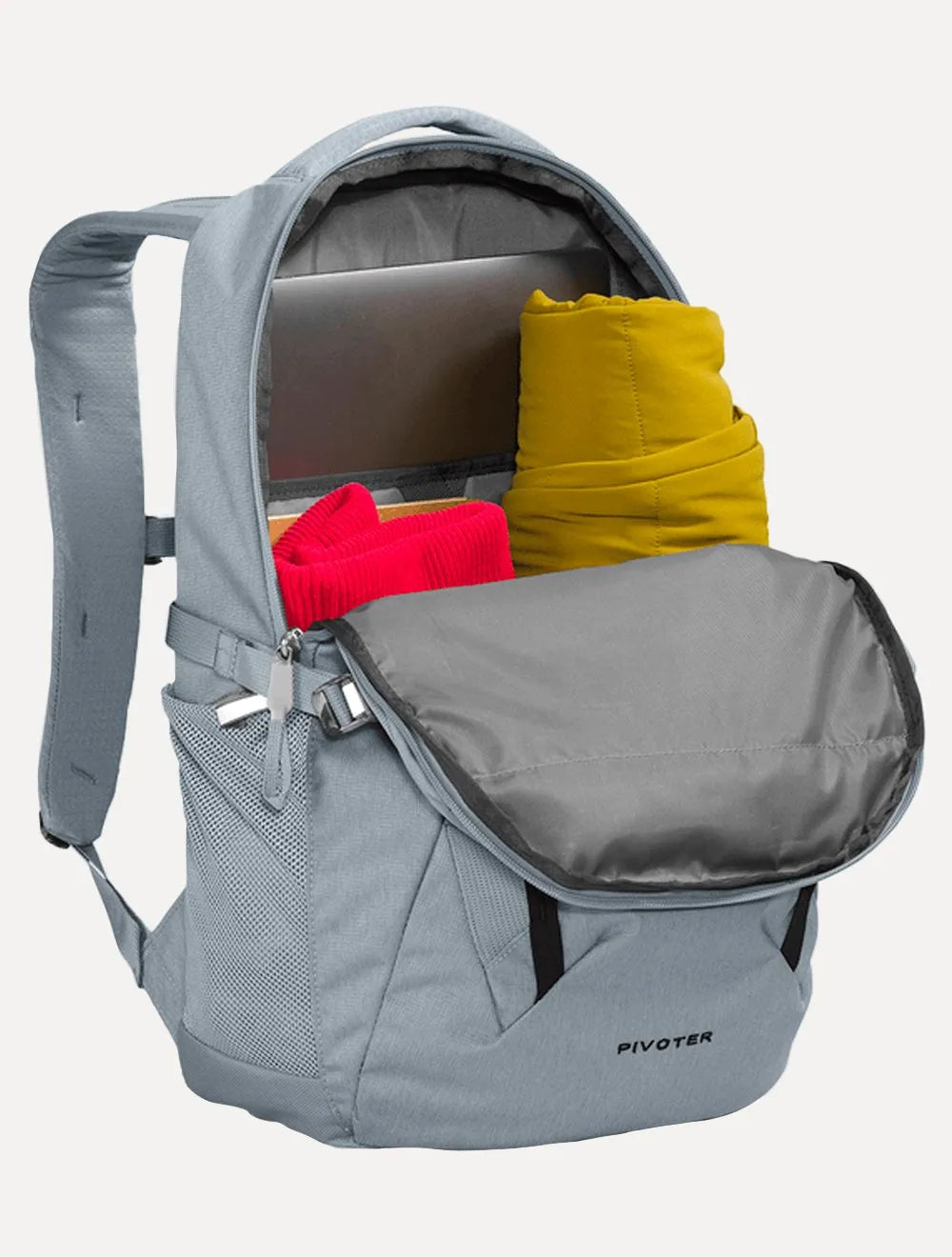 Mochila The North Face Masculina Pivoter Cinza