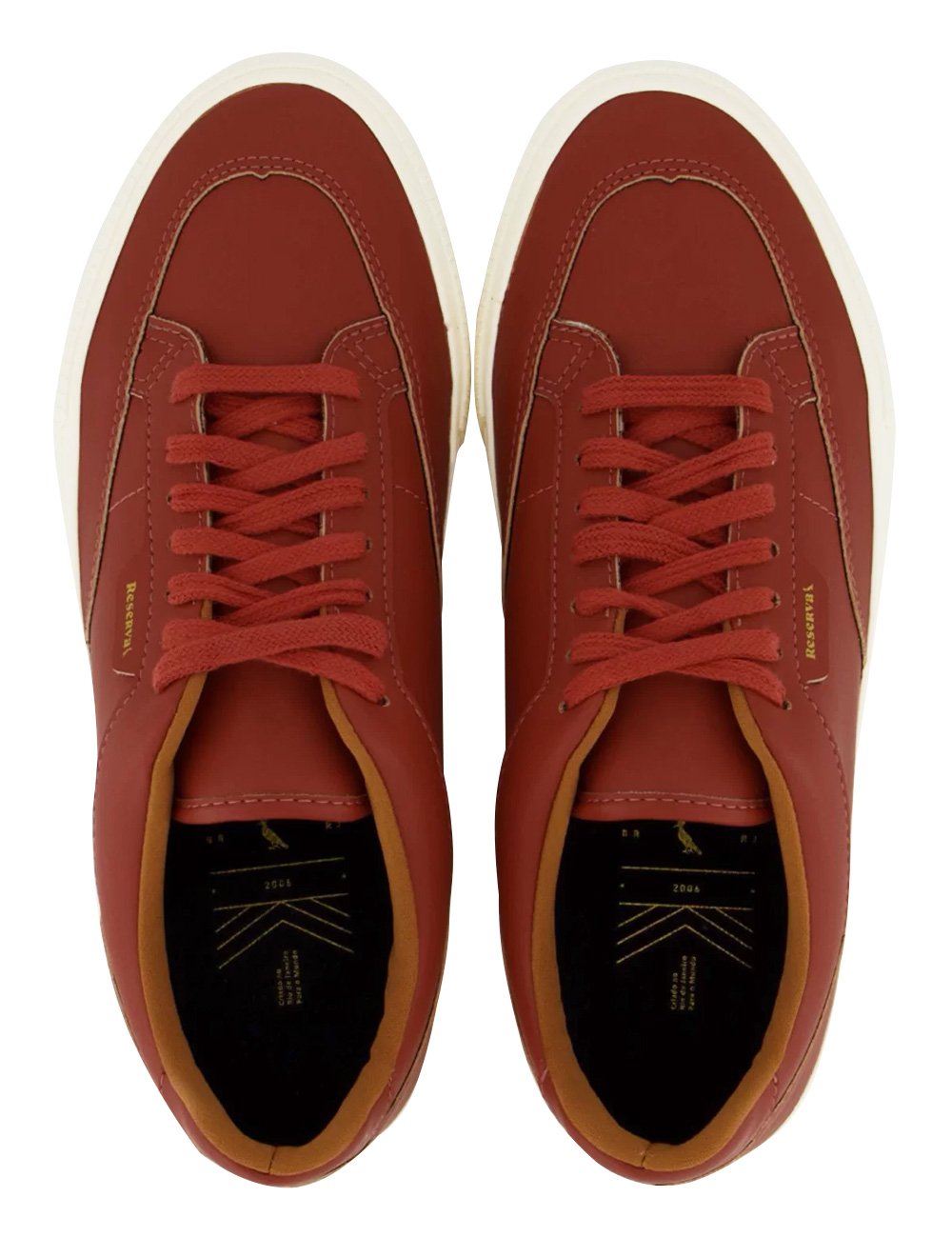 Tênis Reserva Masculino Square Cáqui/Terracota