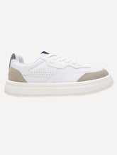 Tênis Reserva Masculino Couro Troy Khaki Branco