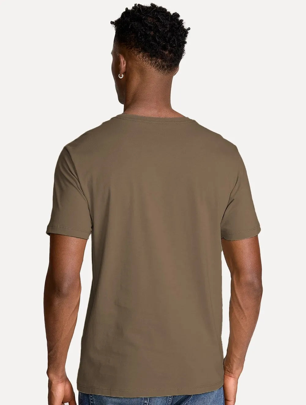 Camiseta John John Masculina Fit Basic Marrom