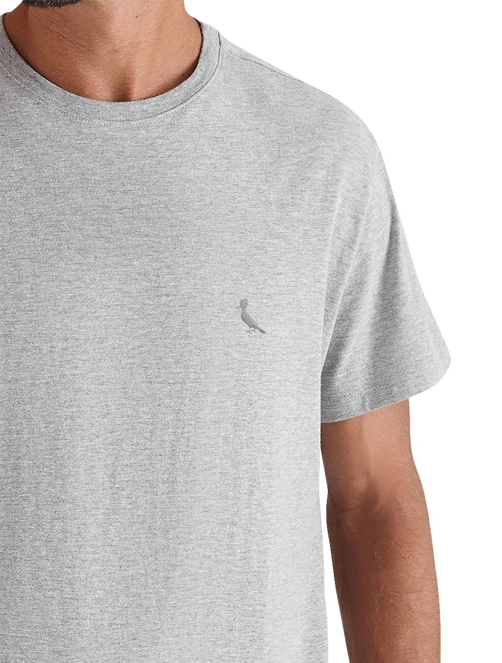Camiseta Reserva Masculina California Grey Woodpecker Cinza Mescla