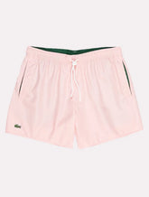 Short Lacoste Masculino Beachwear Classico Rosa