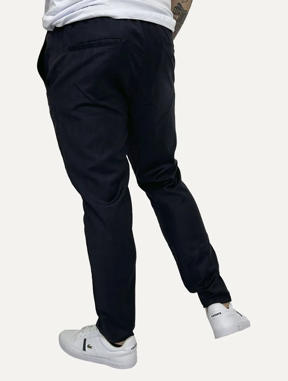 Calça John John Masculina Xadrez Nicolas Blue Azul Marinho