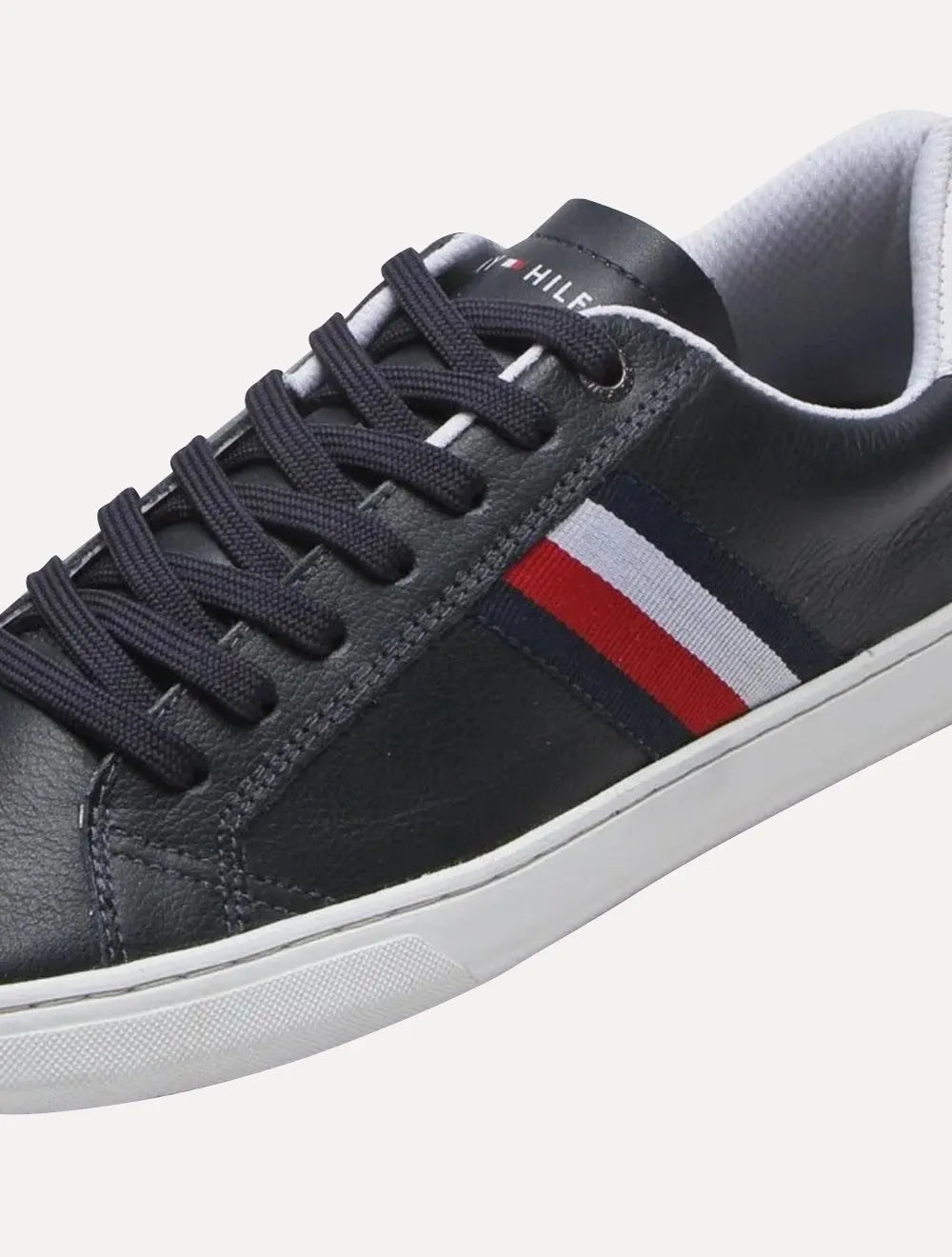 Tênis Tommy Hilfiger Masculino Couro Daniel 6A2 Azul Escuro