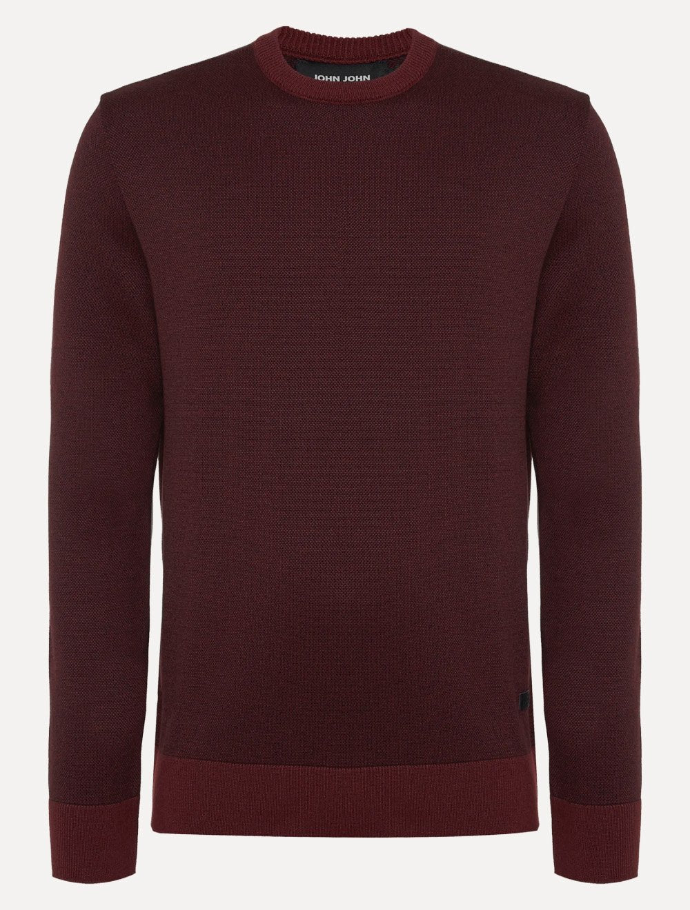 Suéter John John Masculino Regular Fit Tricot Smooth Vinho