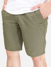 Bermuda Levis Masculina Sarja Chino Straight Verde Militar